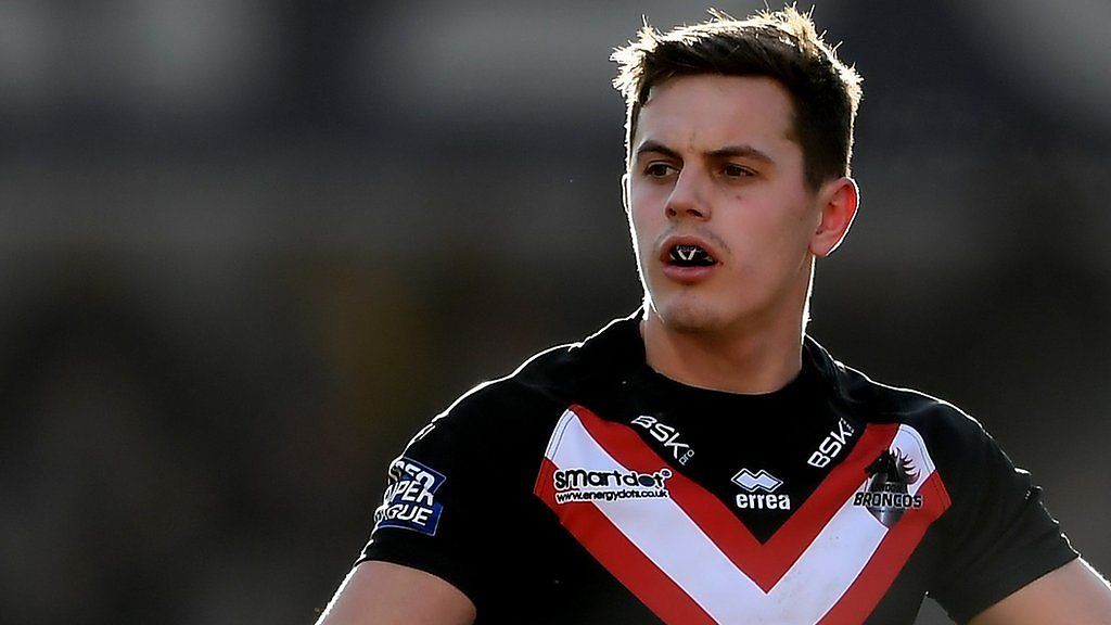 London Broncos' Alex Walker scores Super League try of the week against