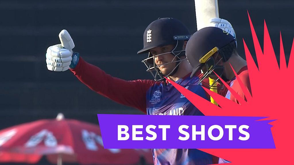 T20 World Cup - England v Bangladesh: Jason Roy's best shots from half-century