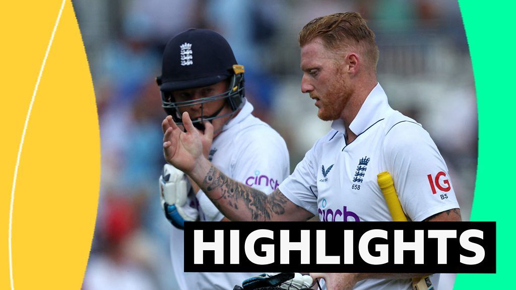 England v South Africa: Highlights from day one of the first Test