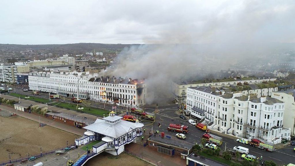 Fire at Claremont Hotel