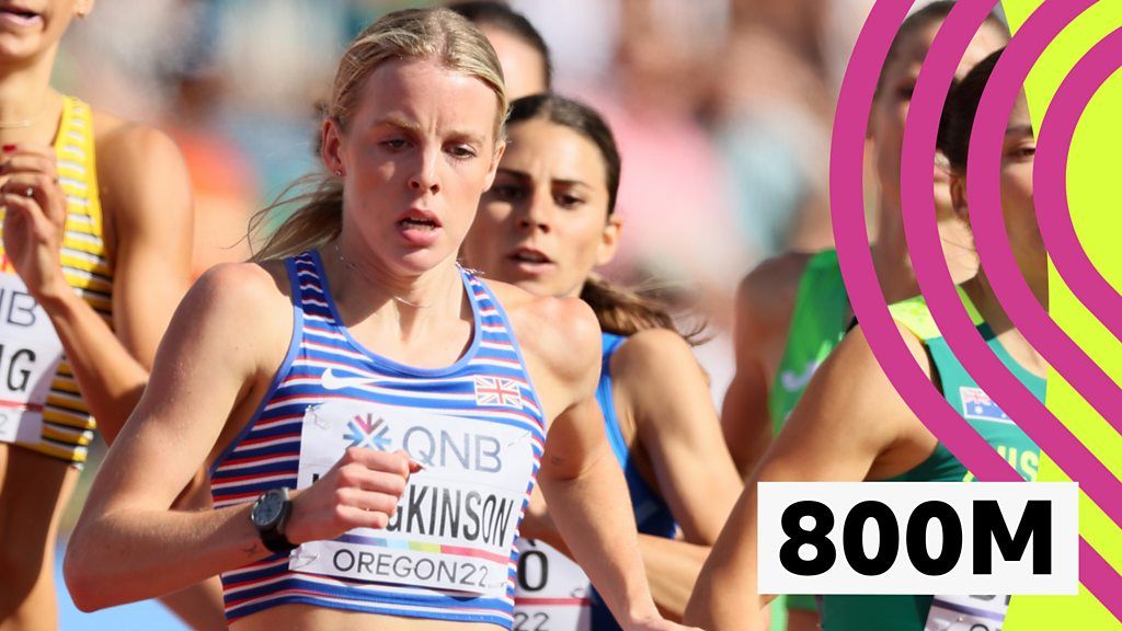 World Athletics Championships: GB's Keely Hodgkinson, Jemma Reekie, Ellie Baker & Alexandra Bell qualify for semi-finals