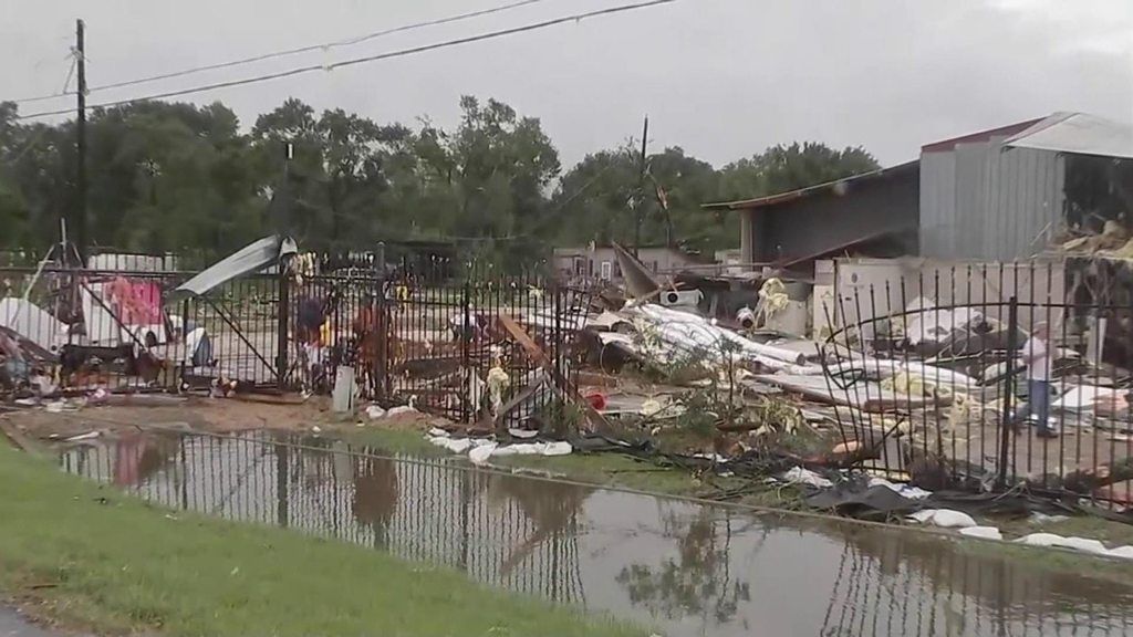 Damage in Katy Texas - 26 August 2017