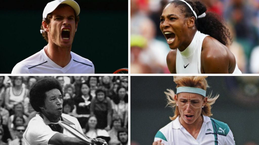 Andy Murray, Serena Williams, Arthur Ashe, Martina Navratilova