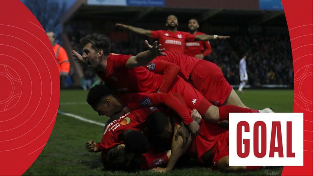 FA Cup: Kidderminster Harriers score second-half double to knock out Reading