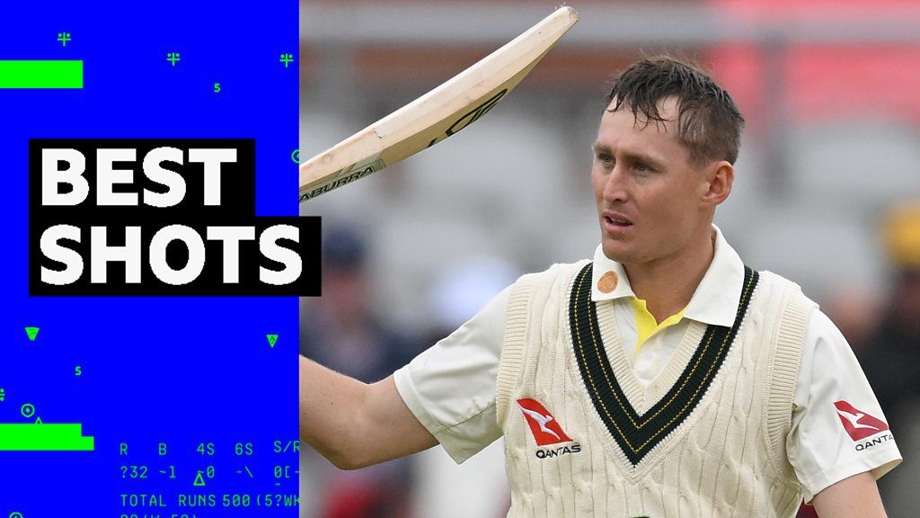 Labuschagne's best shots as he reaches a century