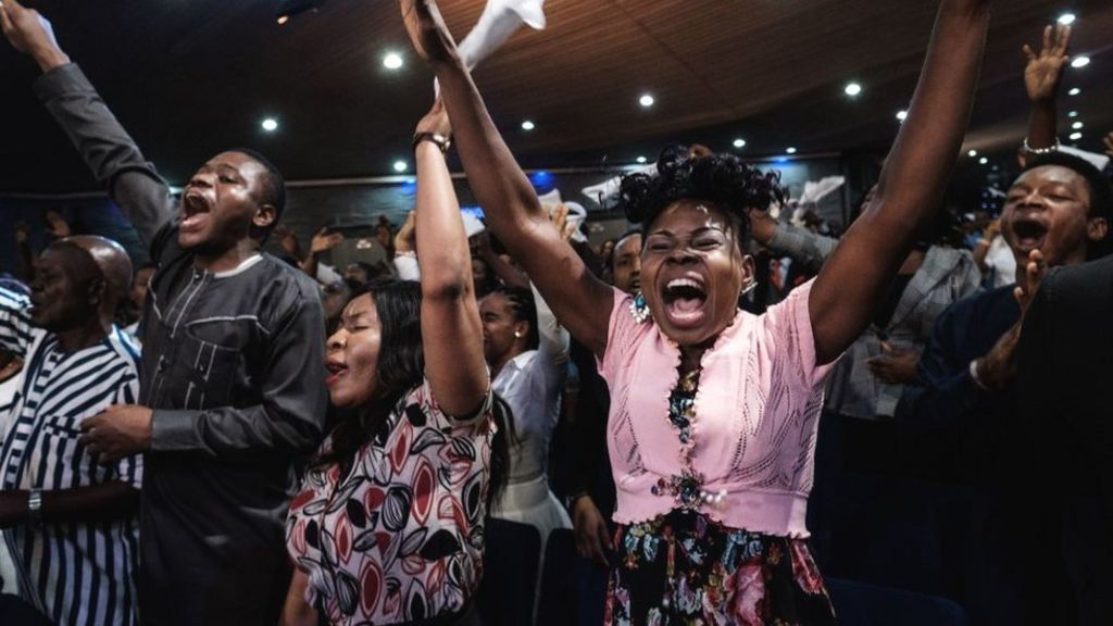 Coronavirus: Nigeria's mega churches adjust to empty auditoriums ...