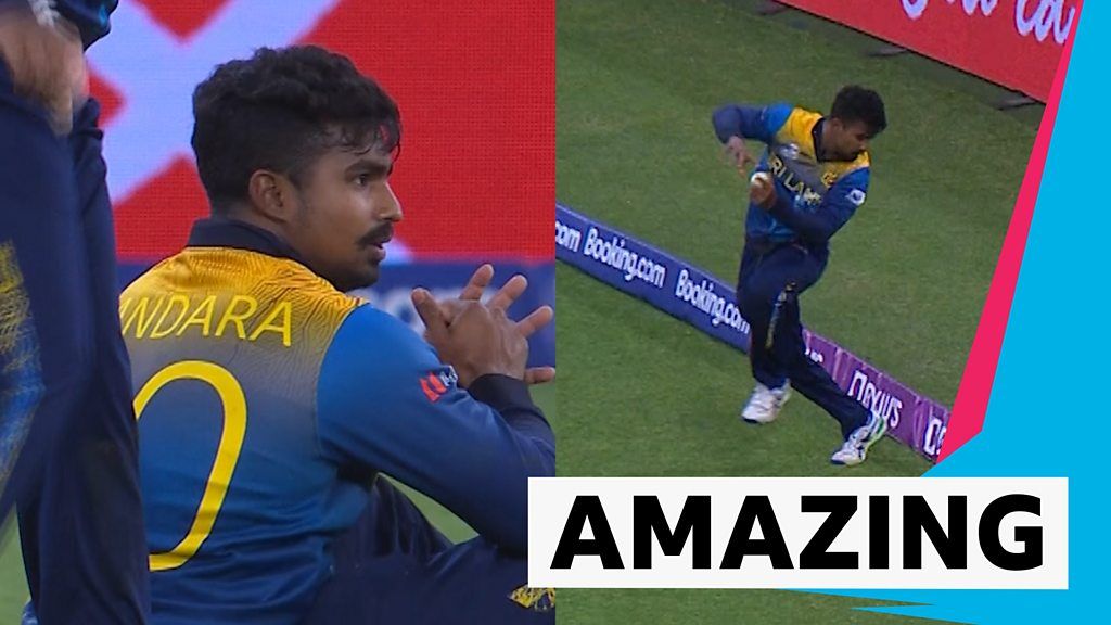 T20 World Cup: Ashen Bandara of Sri Lanka takes an agonizing fall but then takes a brilliant ball to the next ball