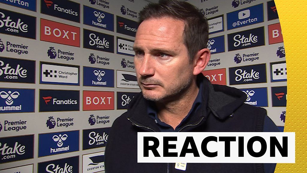 Everton 1-2 Wolves: Frank Lampard Says Toffees 'desperately Unlucky' To ...