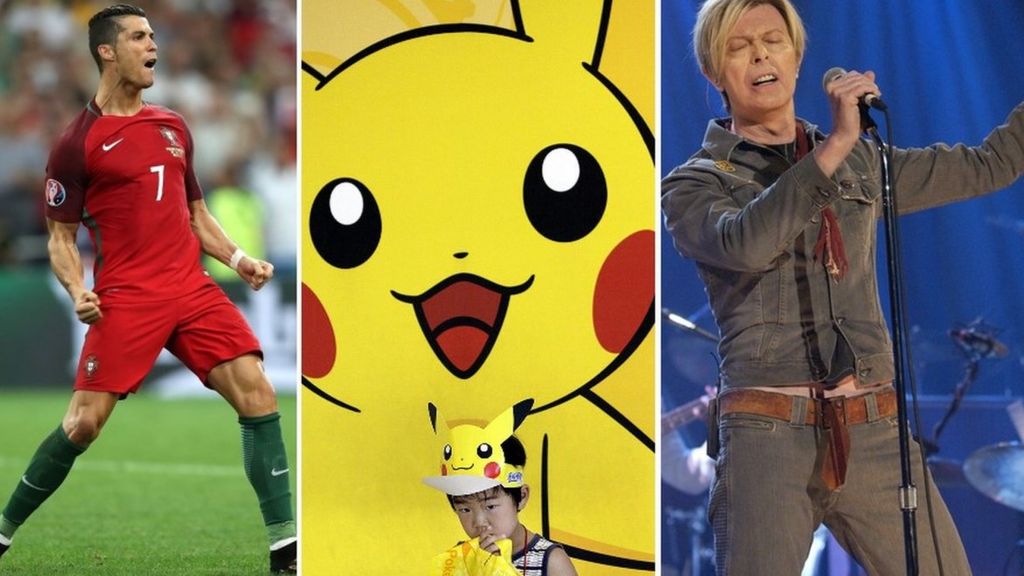 Euro 2016, Pokemon and Bowie