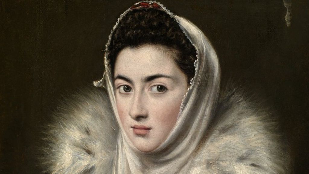 Lady In A Fur Wrap Mystery Of Glasgow Painting Revealed Bbc News