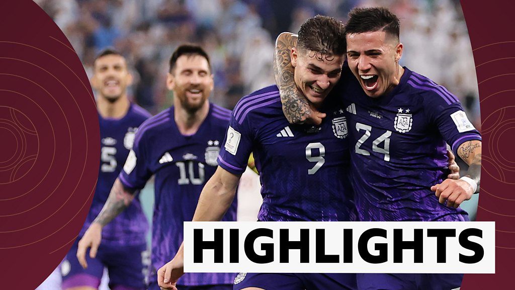 World Cup 2022 Argentina go through after beating Poland 20 despite