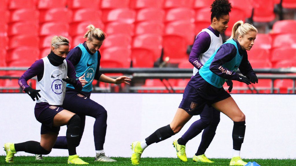 England women training