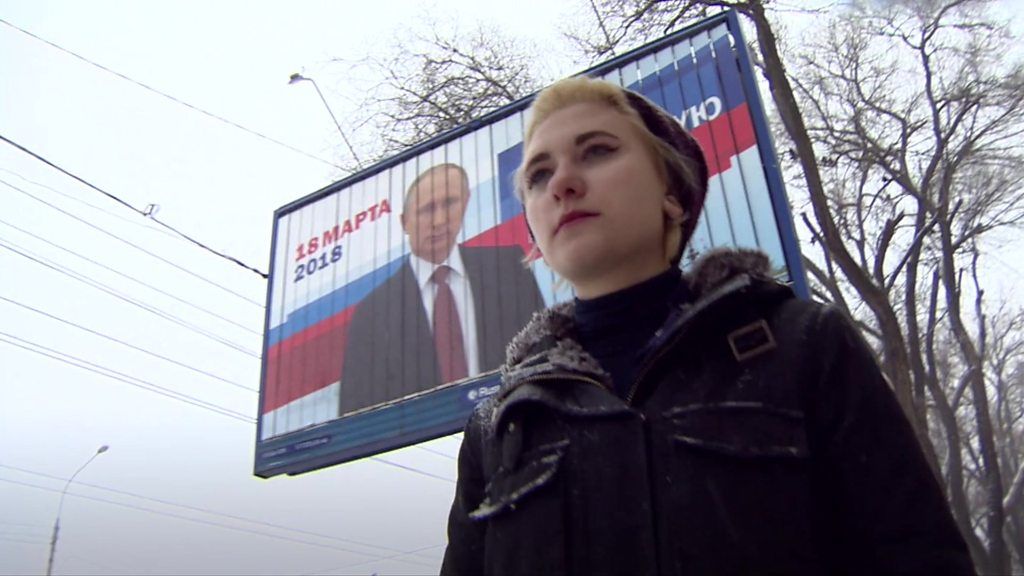 Young Russian voter Sophia