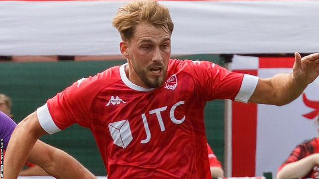 Lorne Bickley double helps Jersey Bulls beat Epsom and Ewell 2-1 - BBC ...