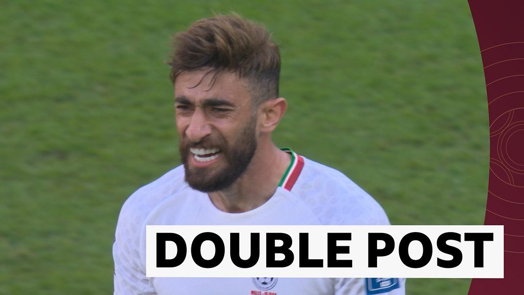 Iran hit post twice as Wales struggle to hold on