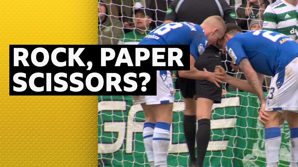 St Johnstone's novel way to decide free-kick taker