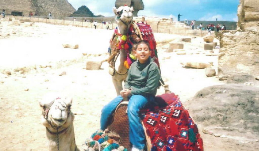 Allan and camels