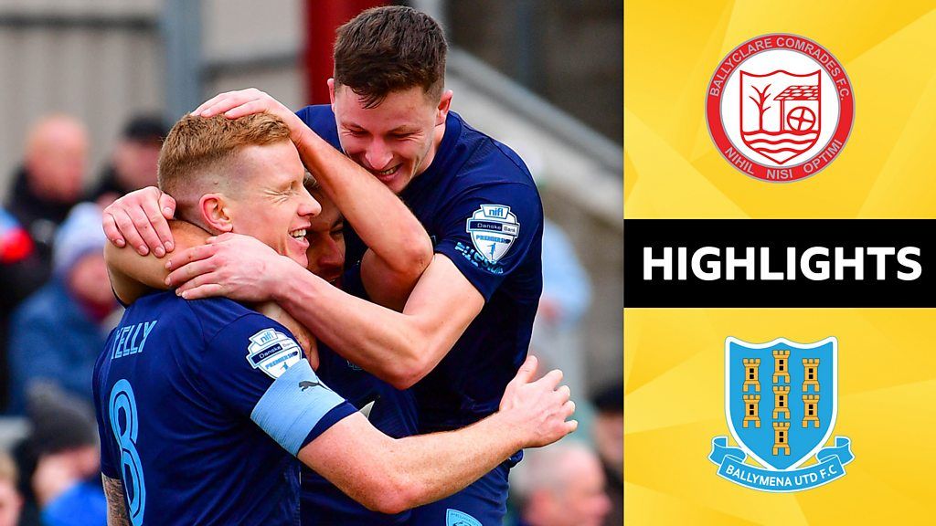 Irish Cup Ballymena battle past Ballyclare in extratime to seal semi