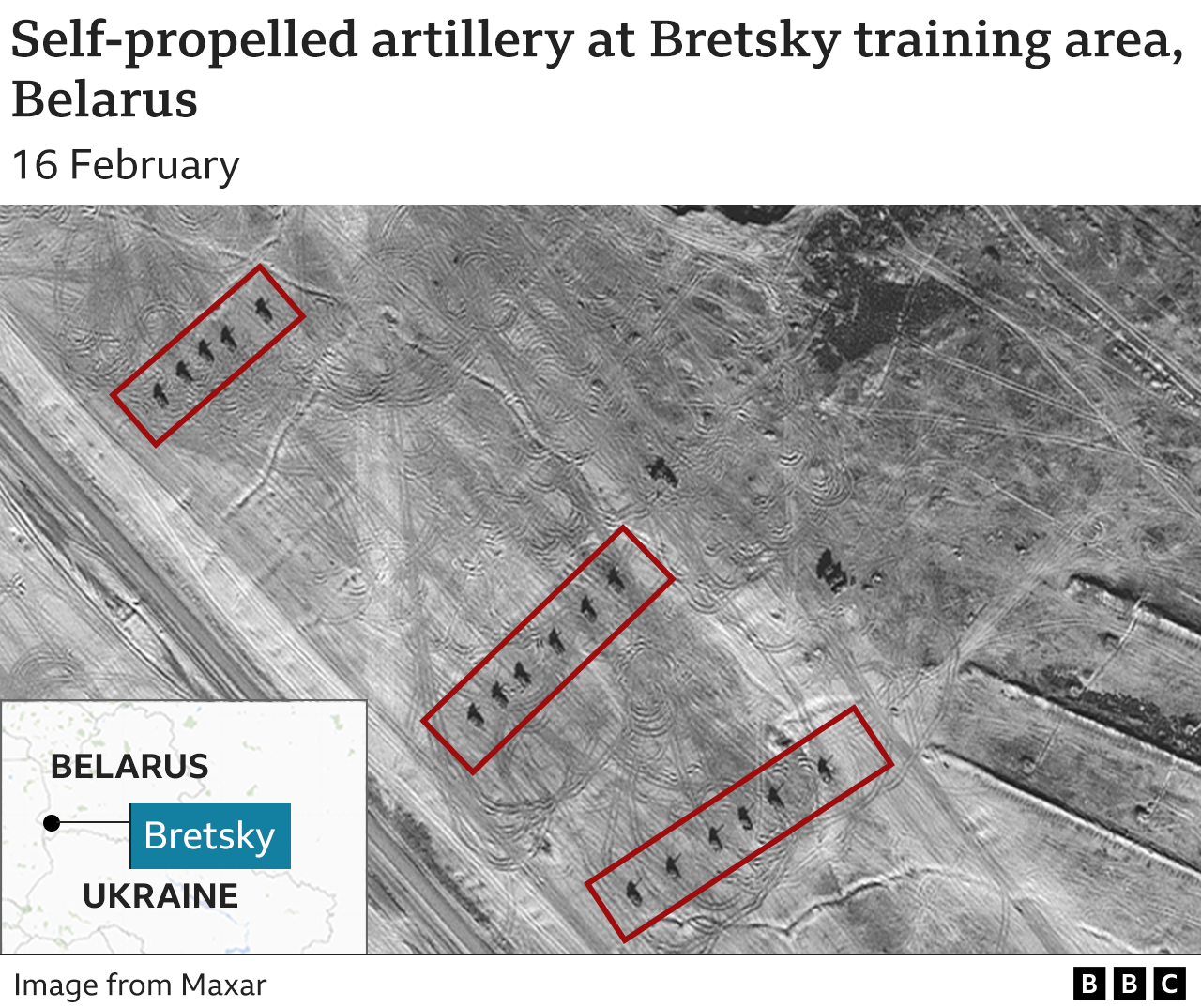 Ukraine: Satellite Images Show Russian Military Activity - BBC News