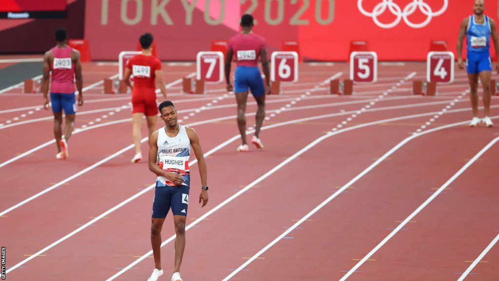 Zharnel Hughes' false start at Tokyo 2020