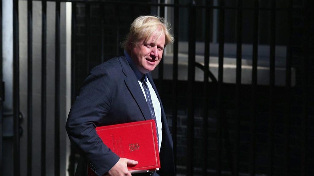 Boris Johnson struggles in interview BBC News