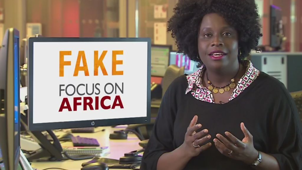 Rachael Akidi explains how to spot a fake Focus on Africa report