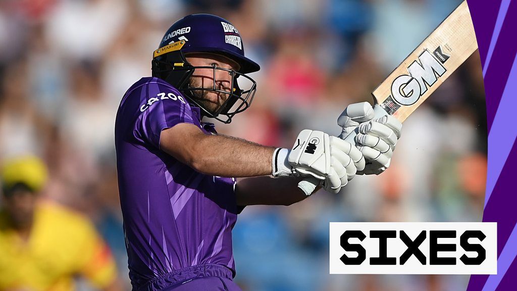 The Hundred: Adam Lyth smashes four monstrous sixes in a row