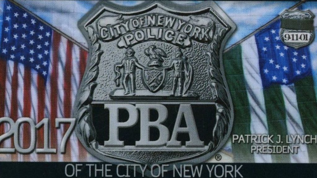 NY/NJ Police Officer's Family Member Money/CC Wallet without Mini Badge