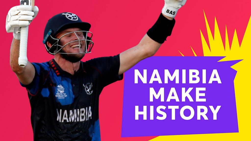 T20 World Cup: Namibia shock Ireland to qualify for Super 12 stage