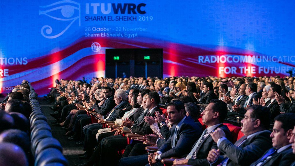More than 3,000 delegates are gathered at the WRC-19 conference in Egypt