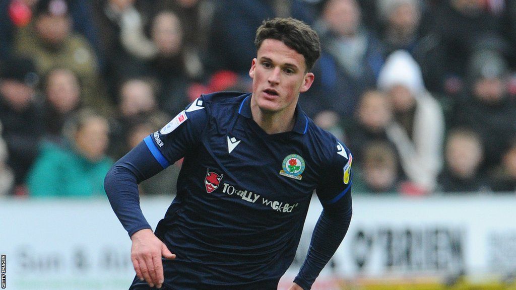 Jack Vale in action for Blackburn Rovers