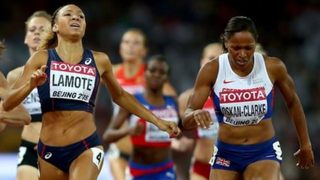 World Championships 2015: Shelayna Oskan-Clarke into 800m final - BBC Sport