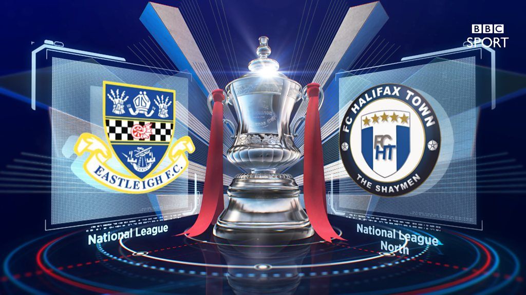 FA Cup: Eastleigh 3-3 Halifax Town highlights - BBC Sport
