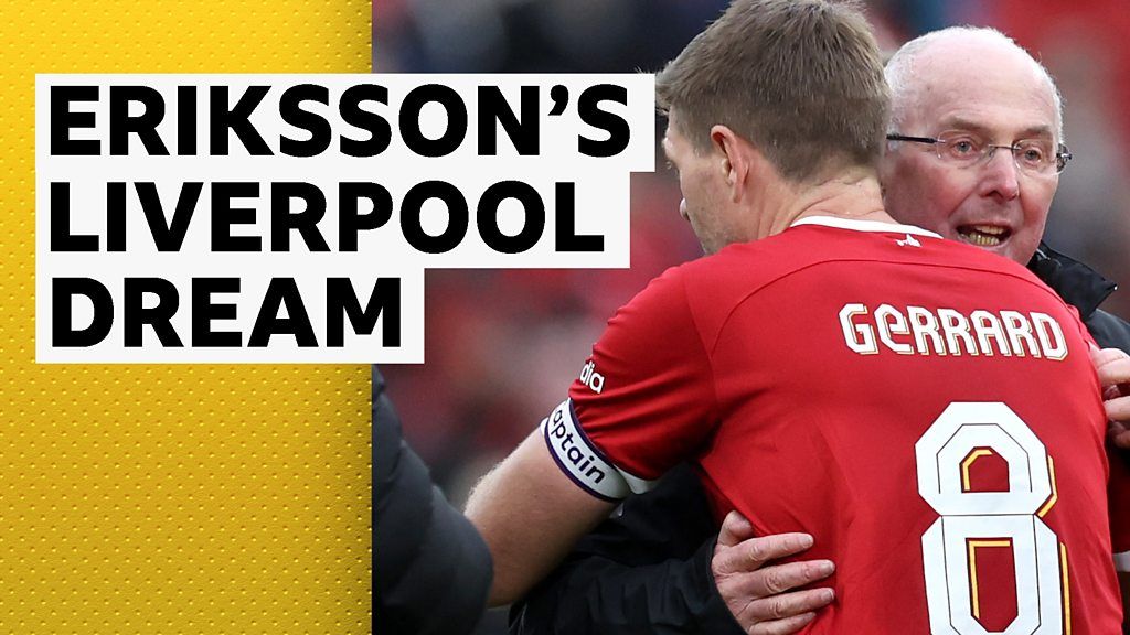 'A beautiful day' - Eriksson fulfils dream to manage Liverpool
