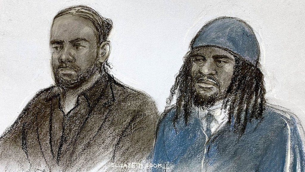 Romario Henry, 31 (left) and Oludewa Okorosobo, 28, appearing at Chelmsford Crown Court