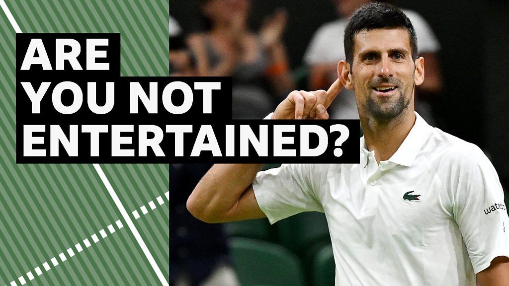 'Give me some love' - Djokovic wins two epic rallies