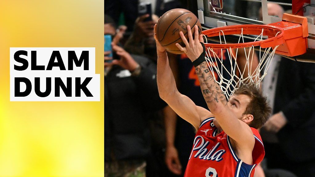 McClung steals the show at NBA slam dunk contest