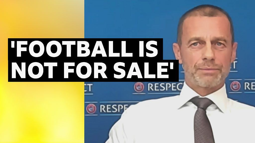 I hope they start their fantastic competition - Uefa president