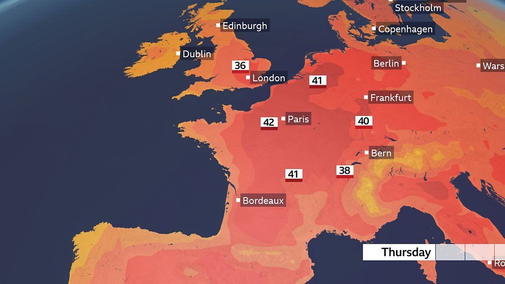 July temperature records could tumble BBC Weather