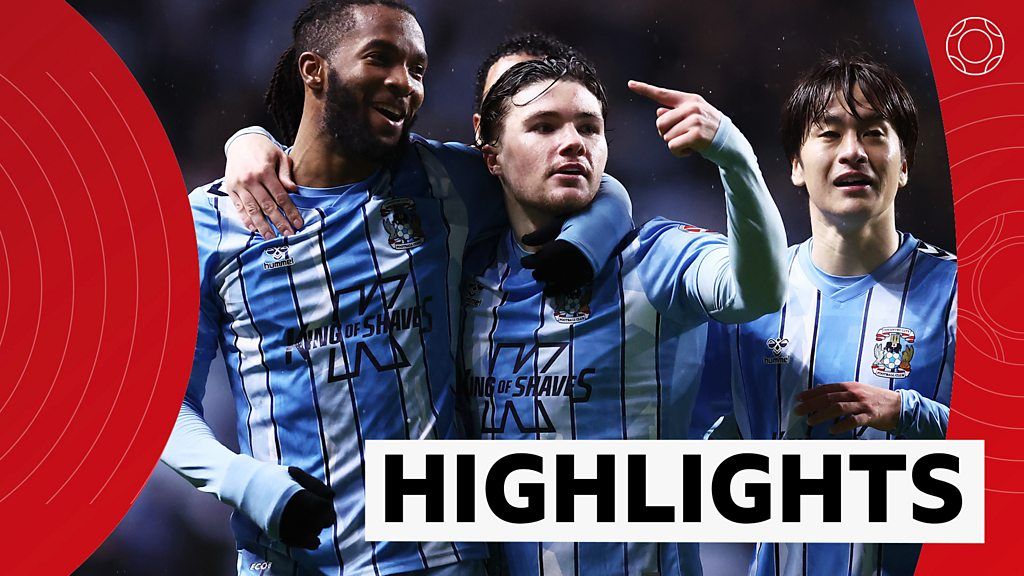 Coventry put four past Sheffield Wednesday in FA Cup