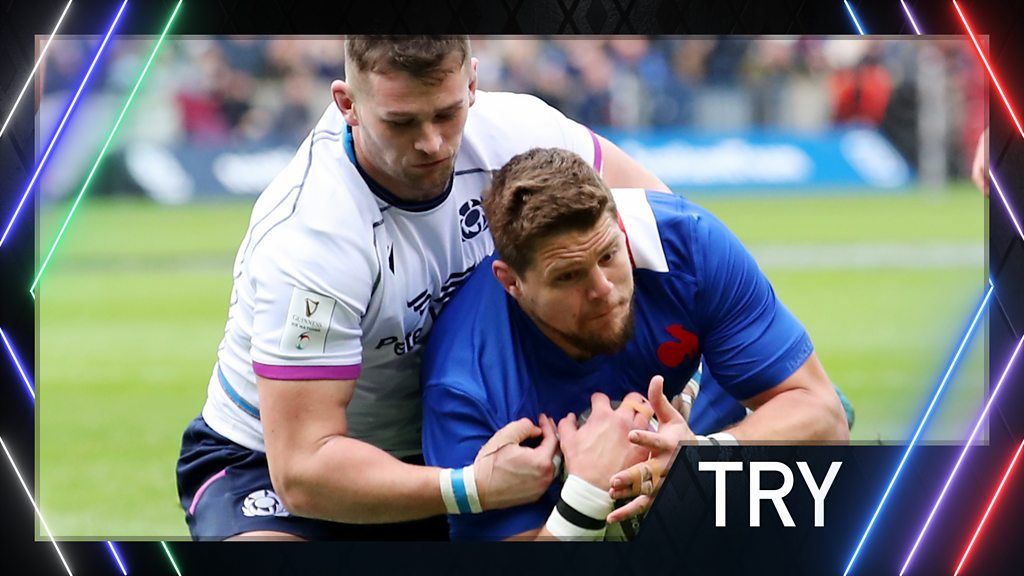 Six Nations: Paul Willemse gives France early lead against Scotland at Murrayfield
