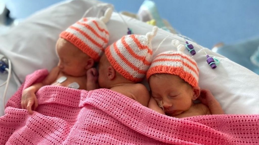 Covid-19: Ipswich nurse's triplets pregnancy 'could've been so ...