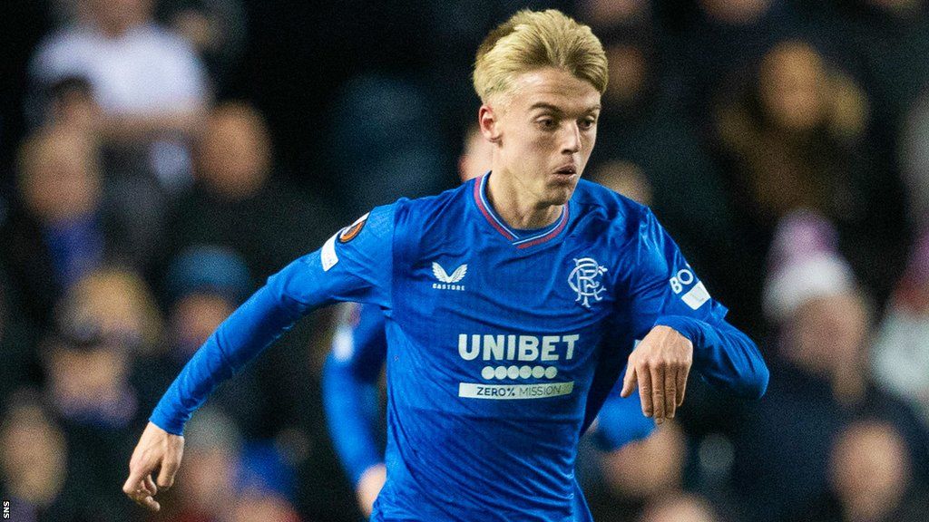 Rangers winger Ross McCausland