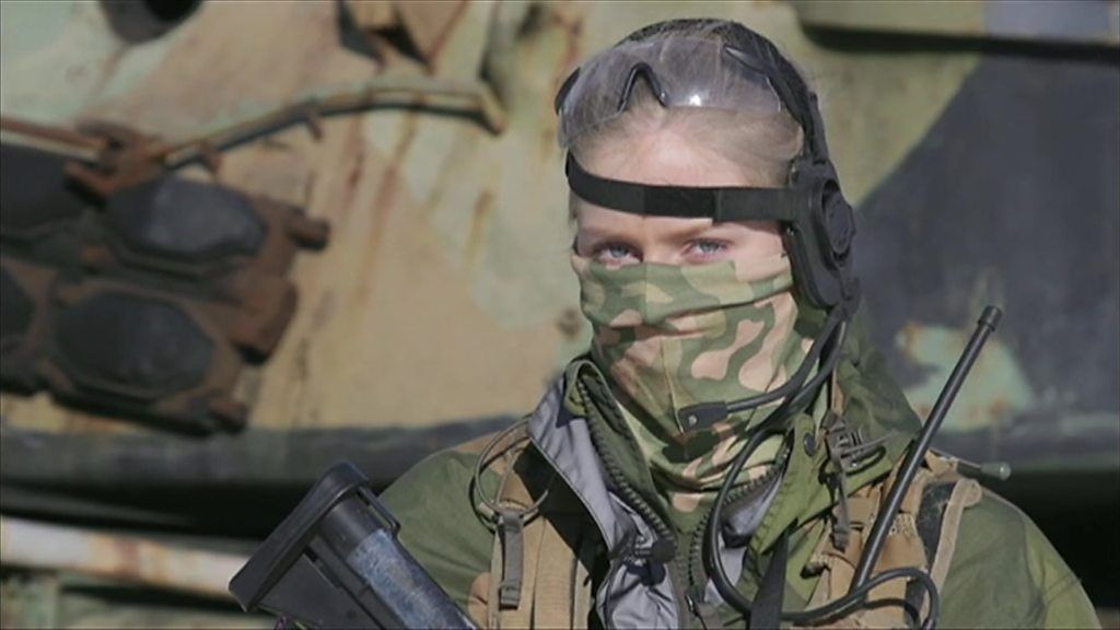 Are These The Worlds Toughest Female Soldiers Bbc News 