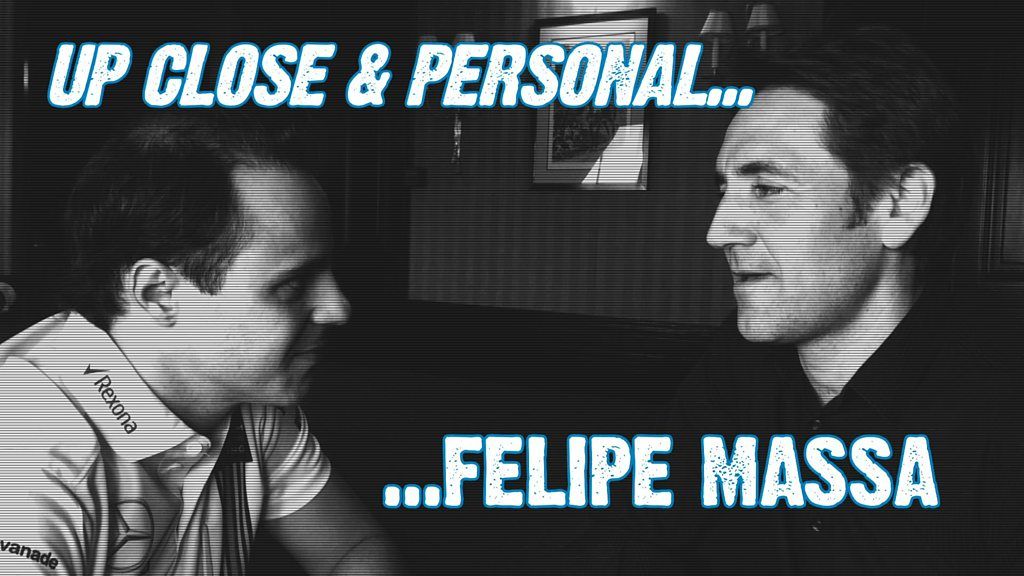 Felipe Massa and Tom Clarkson