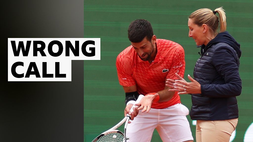 Djokovic argues with umpire in Monte Carlo defeat
