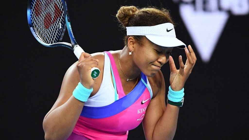 Australian Open: Watch the key moments as defending champion Naomi Osaka is beaten