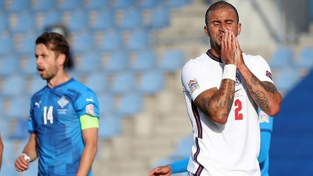Kyle Walker England defender takes 'full blame' for Iceland red card
