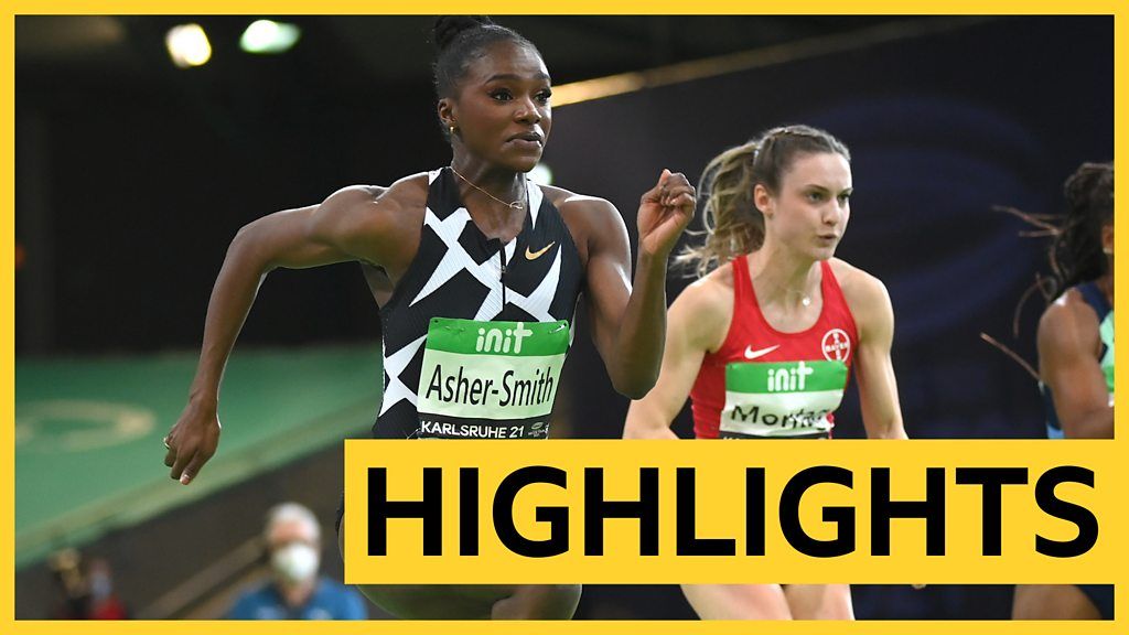 World Athletics Indoor Tour Dina Asher Smith Wins In Karlsruhe Bbc Sport 