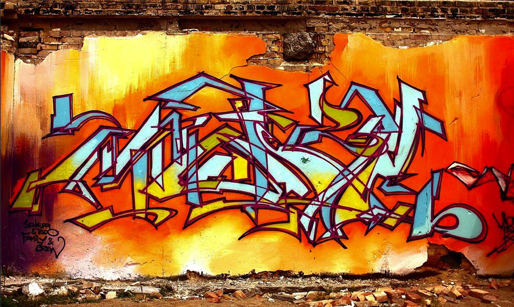 Graffiti art by Mode 2